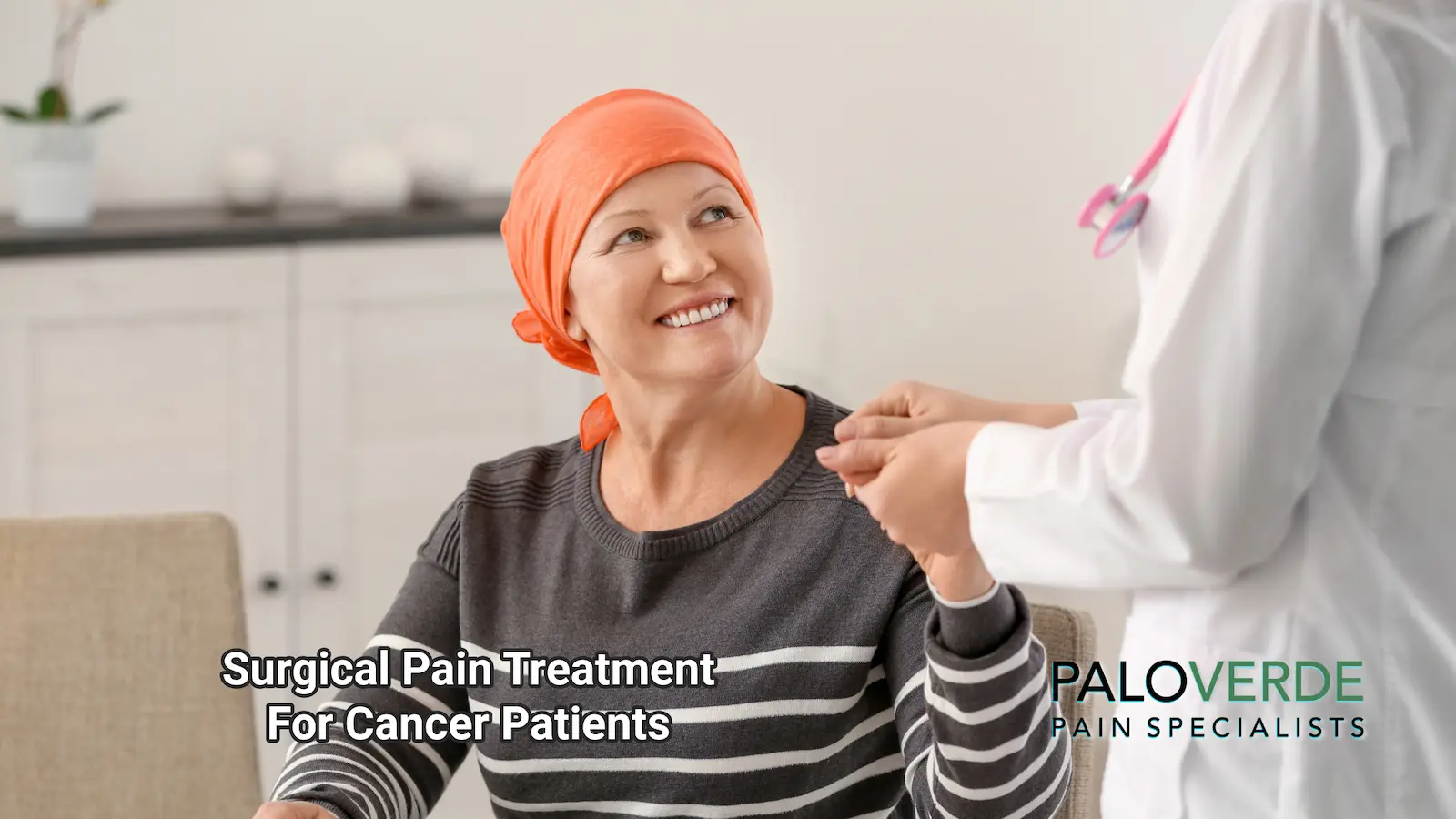 Surgical pain procedures for cancer patients